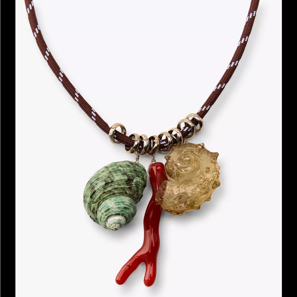 Pack Of 2 Shell Charm Necklaces